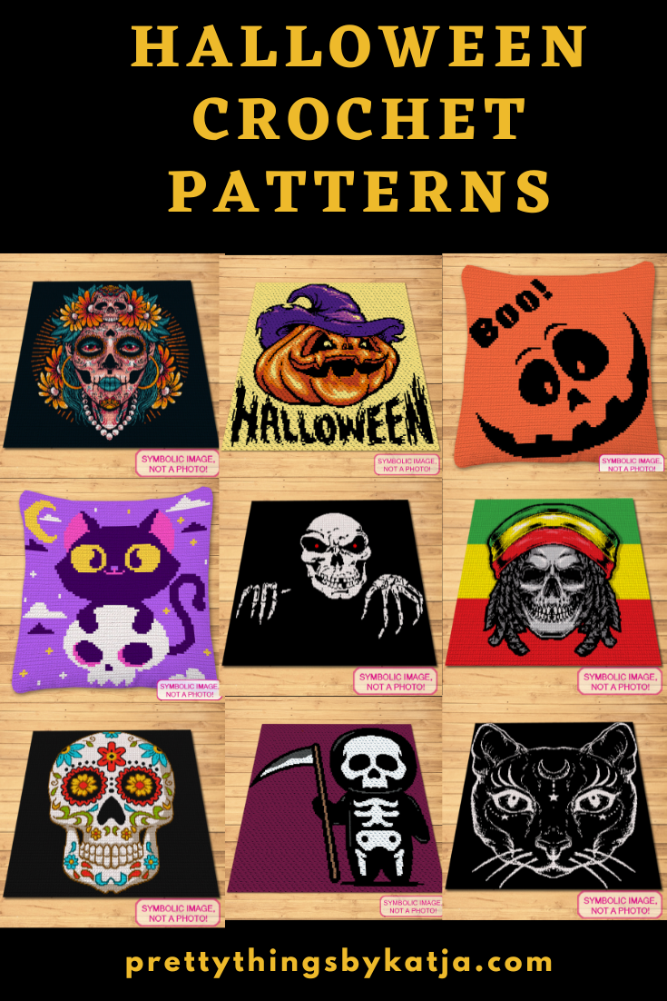 Looking for hauntingly beautiful crochet patterns? Discover my curated Halloween collection featuring both SC and C2C techniques for a spine-tingling experience. Stitch your way into the Halloween spirit! Explore SC and C2C crochet patterns,from creepy crawlers to ghostly apparitions. The ultimate treat for crochet lovers! Click to learn more!