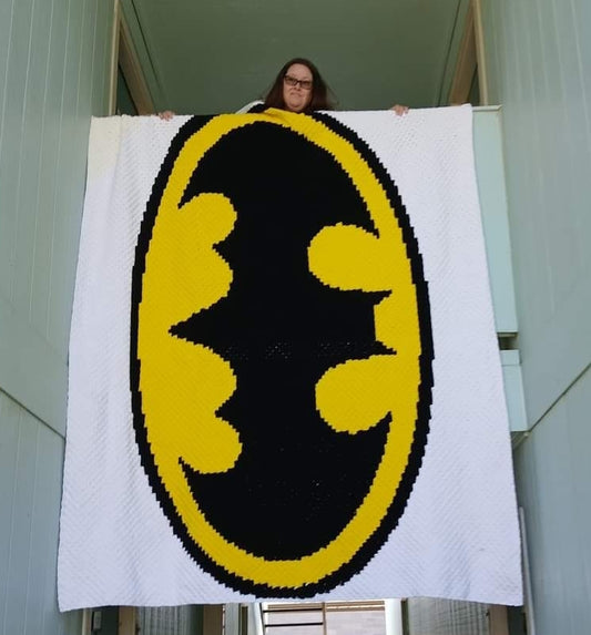 FREE C2C Batman Crochet Pattern - Free Superhero Pattern