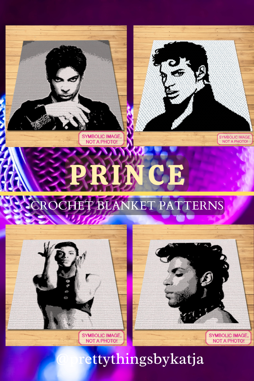 Envelope yourself in the legacy of a musical genius with Blanket Pattern, depicting the legendary Prince.
This larger-than-life blanket is designed to capture the essence of Prince's dynamism and artistic flair. A must-have for any fan’s collection, it offers a warm tribute to the star’s enduring influence on music and culture.