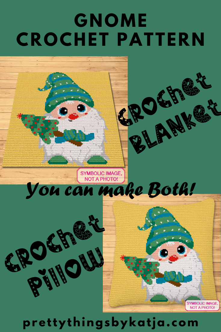 Tapestry Crochet Blanket and Pillow Patterns with Written Instructions. Click to learn more!