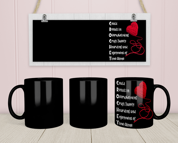 Warm-up with a nice cuppa out of this Crochet ceramic coffee mug. Make that "aaahhh!" moment when you finally get a chance to crochet even better with this cute Crochet Mug. It is the perfect gift for the coffee, tea, and chocolate lovers who enjoy Crocheting and Yarn. It is available in White Color too. Click to learn more!