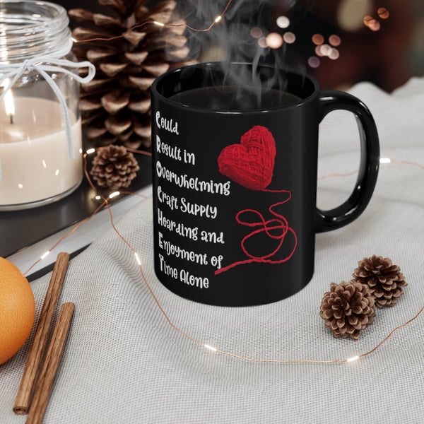 Warm-up with a nice cuppa out of this Crochet ceramic coffee mug. Make that "aaahhh!" moment when you finally get a chance to crochet even better with this cute Crochet Mug. It is the perfect gift for the coffee, tea, and chocolate lovers who enjoy Crocheting and Yarn. It is available in White Color too. Click to learn more!