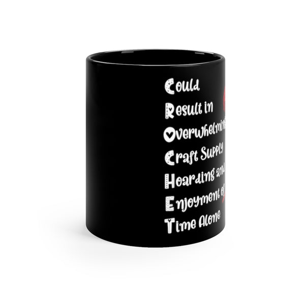Crochet Quote Mug
