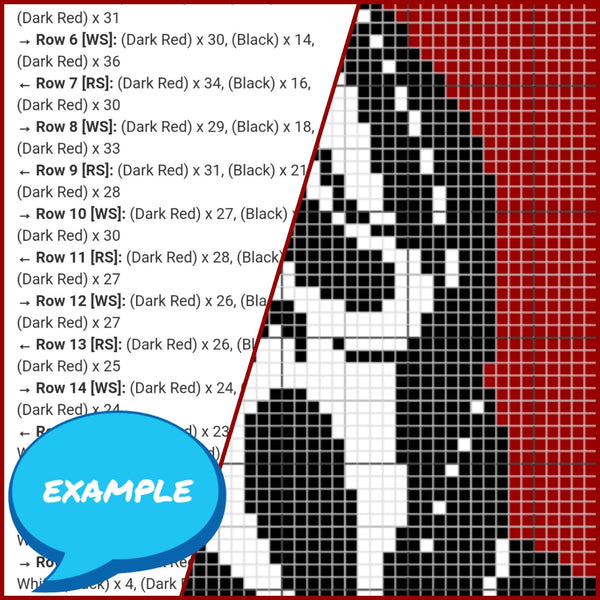 Horror Crochet Pattern, Ghostface Crochet Halloween Blanket, Crochet Pillow Pattern