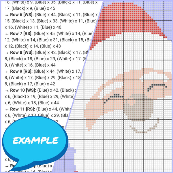 Crochet Santa and Christmas Bear Blanket - Christmas Crochet Afghan Pattern