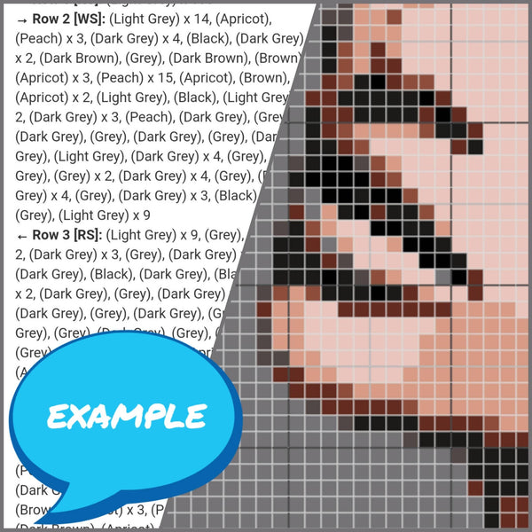 Crochet Celebrity Ariana Grande - Tapestry Crochet Blanket Pattern, Crochet Pillow Pattern