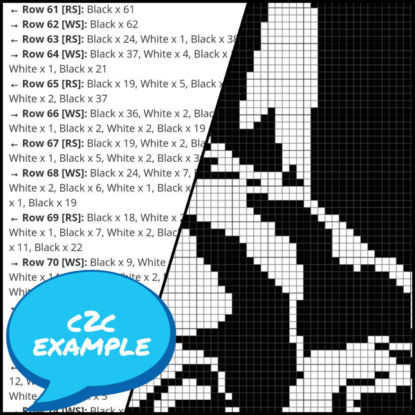 Crochet French Bulldog - C2C Crochet Dog Blanket Pattern