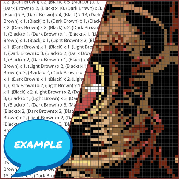 Horror Crochet Pattern, Crochet Werewolf Halloween Blanket Pattern