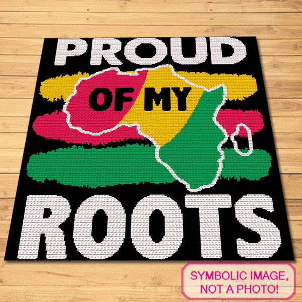 African Crochet is a Graph Pattern with Written Instructions for Crochet Blanket, PDF Digital Files Click to learn more!