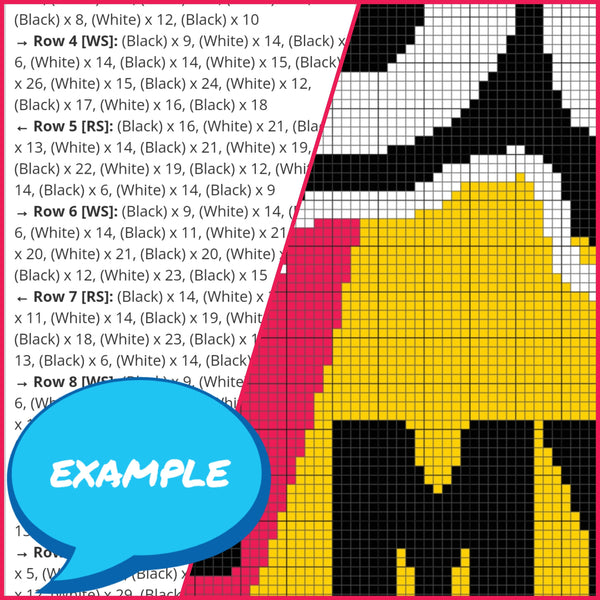 African Crochet is a Graph Pattern with Written Instructions for Crochet Blanket, PDF Digital Files Click to learn more!