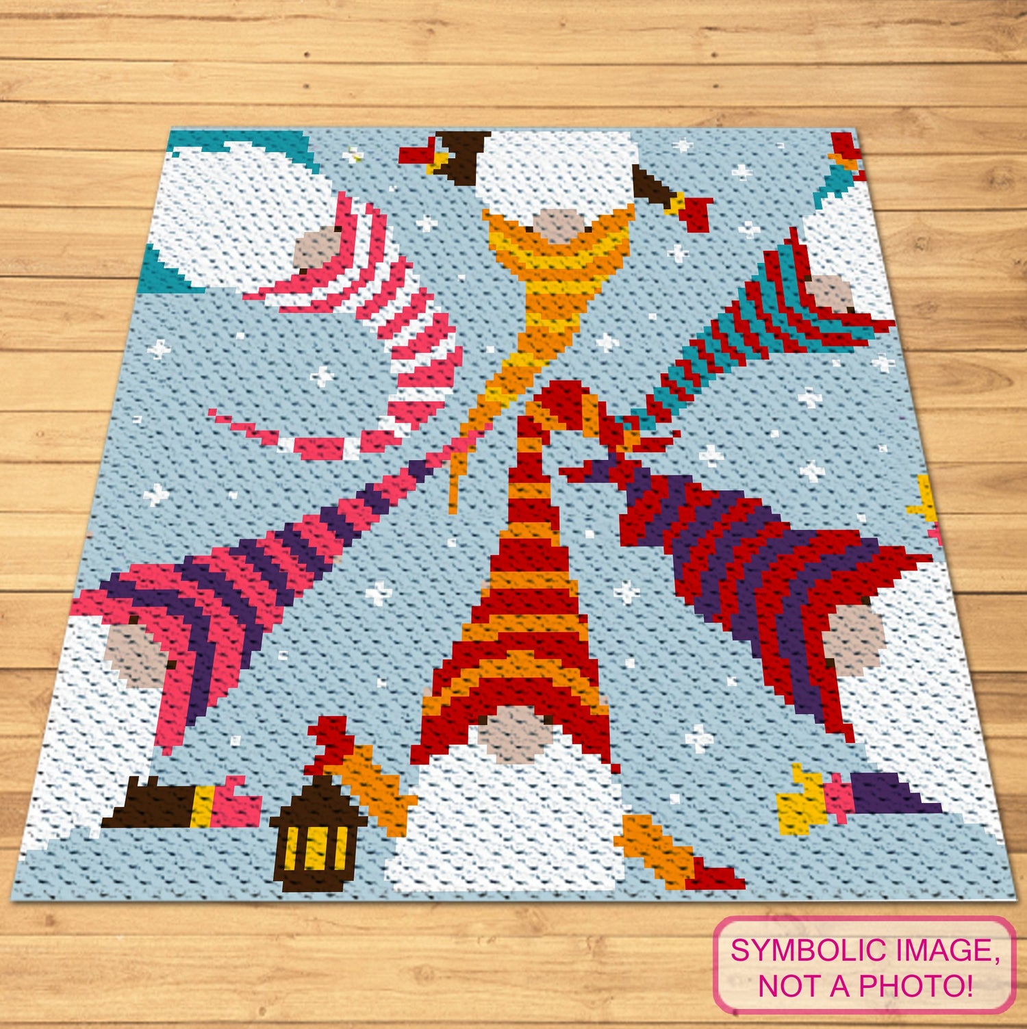 Christmas Crochet Patterns - C2C Blanket and Tapestry Crochet Patterns