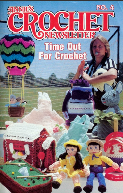 Annie’s Crochet Newsletter Collection – 27 Issues (1983–1988) | Digital Download