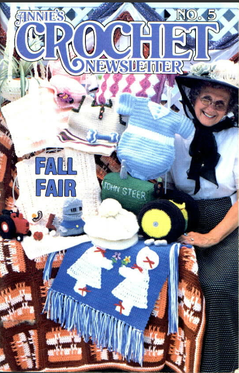 Annie’s Crochet Newsletter Collection – 27 Issues (1983–1988) | Digital Download