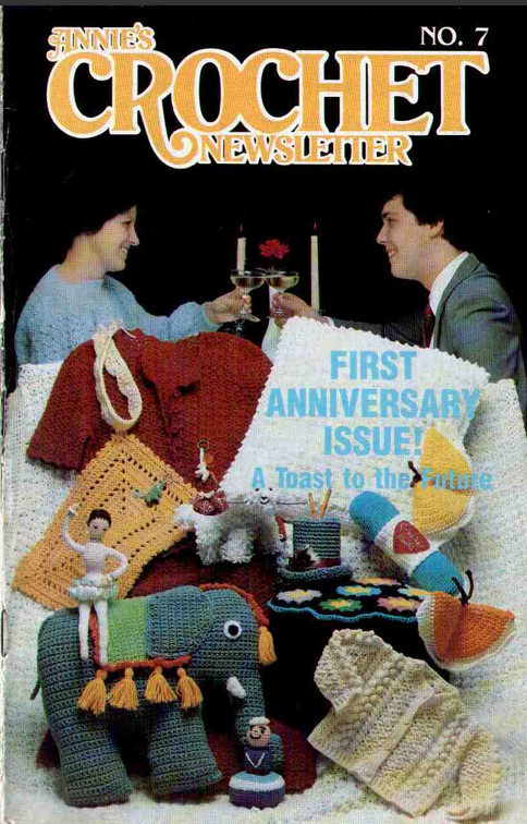 Annie’s Crochet Newsletter Collection – 27 Issues (1983–1988) | Digital Download