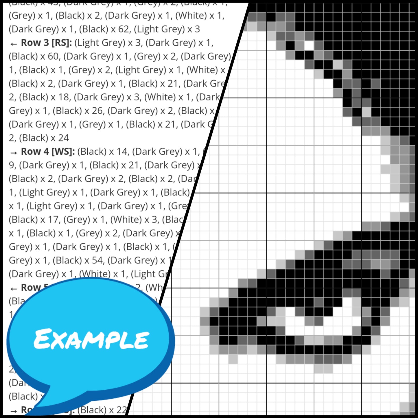 Celebrity Crochet Prince is a Graph Pattern with Written Instructions for Crochet Blanket, PDF Digital Files Click to learn more!