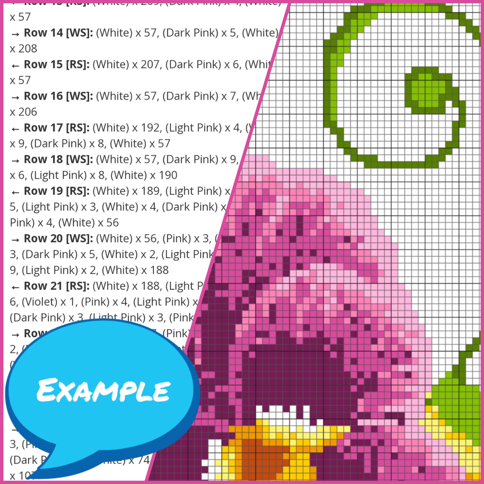 Crochet Pansies Pattern is a Graph Pattern with Written Instructions, PDF Digital Files. Click to learn more!