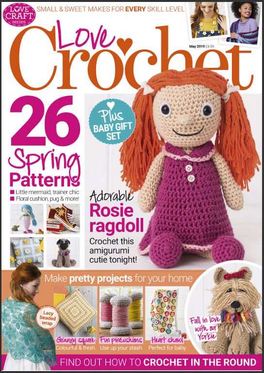 🧶 Love Crochet Magazine – 19-Issue Digital Collection (2016–2020)