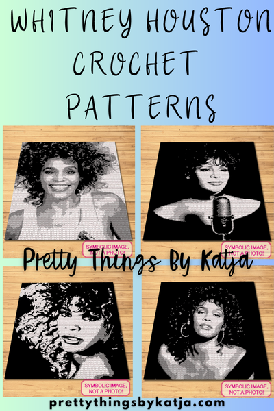 Crochet Celebrity Pattern - Whitney Houston - SC Crochet Blanket Pattern