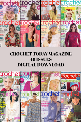 🧶 Crochet Today Magazine Collection – 48 Issues (2006–2014) | Digital Download