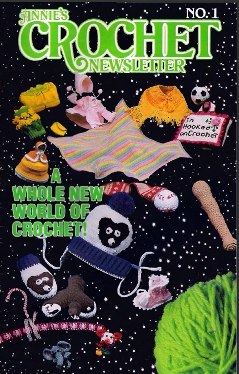 Annie’s Crochet Newsletter Collection – 27 Issues (1983–1988) | Digital Download