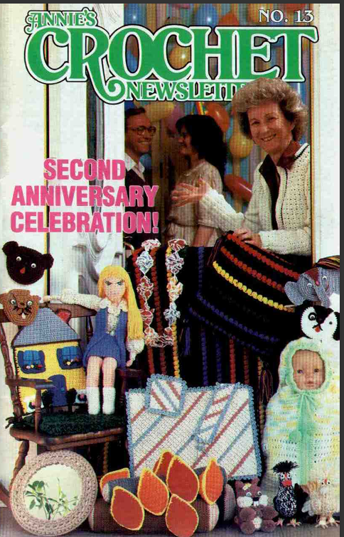 Annie’s Crochet Newsletter Collection – 27 Issues (1983–1988) | Digital Download