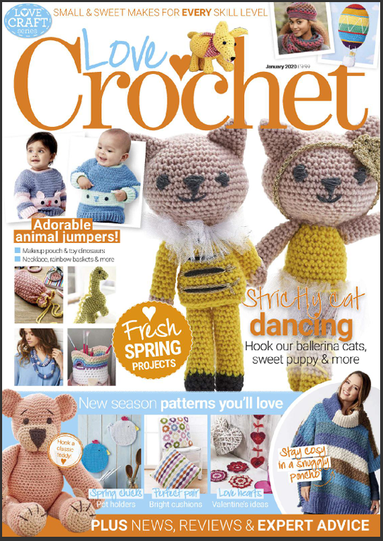 🧶 Love Crochet Magazine – 19-Issue Digital Collection (2016–2020)