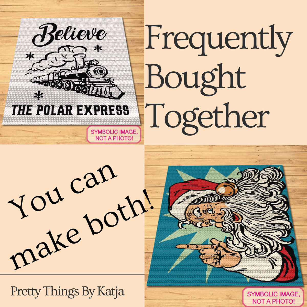 Believe Train Crochet Blanket Pattern – SC Christmas Graphgan PDF