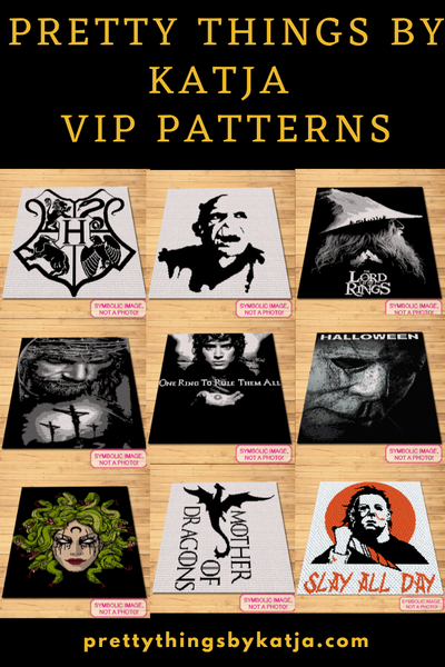 Lord Voldemort - SC Crochet Blanket Pattern
