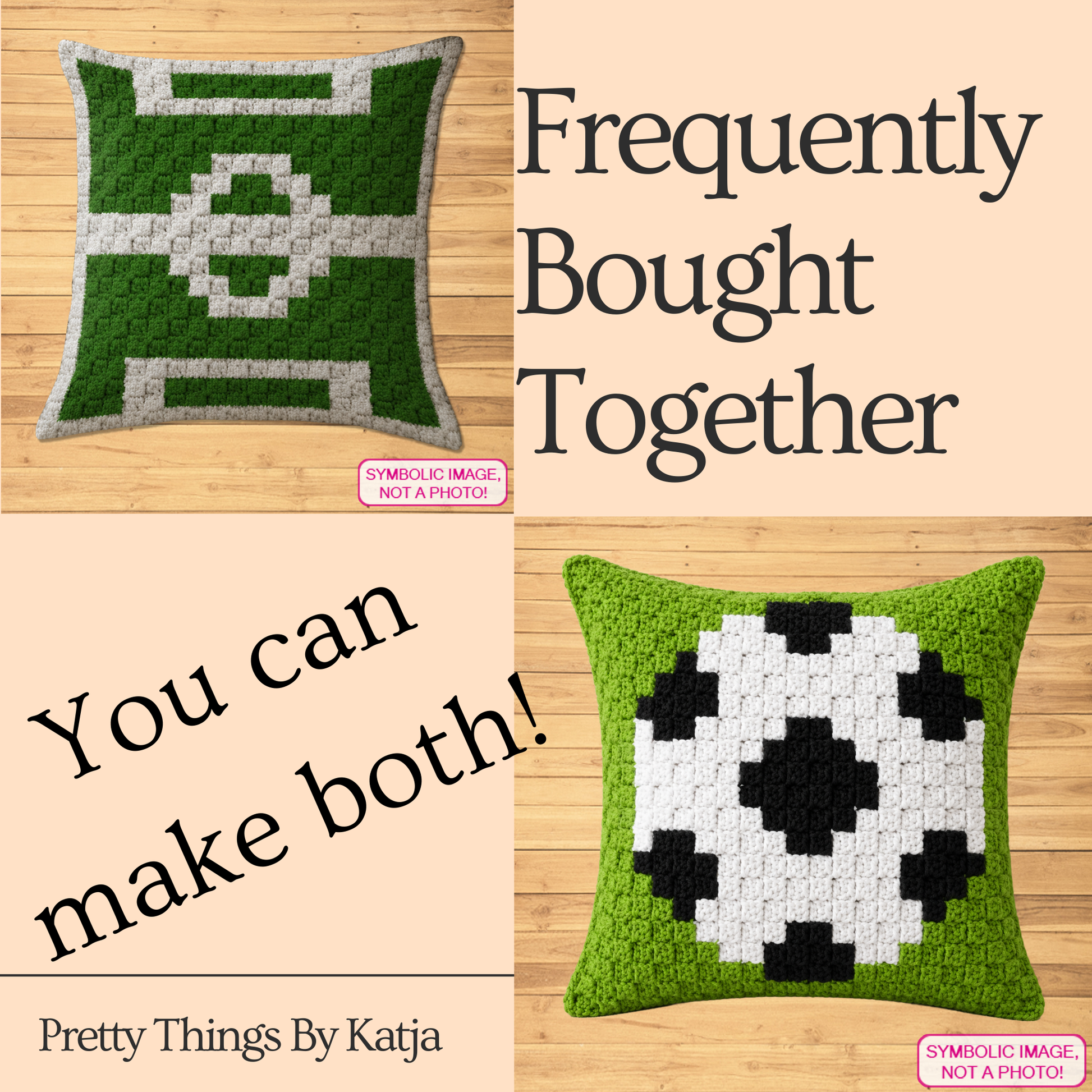 C2C crochet football pitch pillow pattern for soccer players, kids, coaches, teams, and sports gifts.
Beginner-friendly C2C crochet pillow pattern featuring a soccer field design in 20 x 20 blocks.