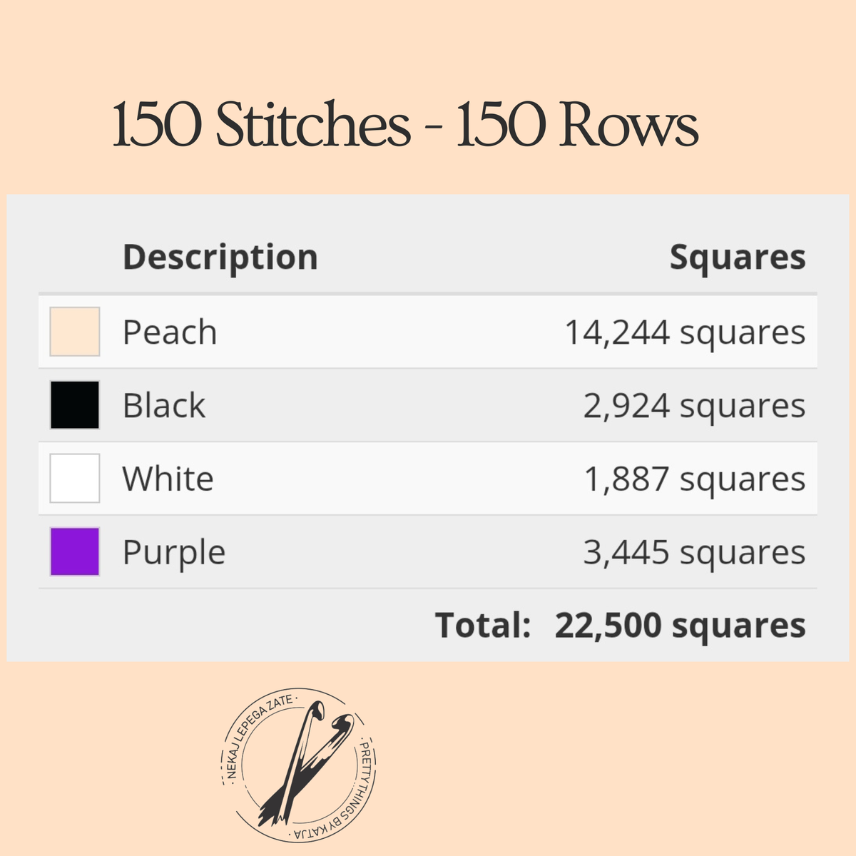 Fuck Lupus C2C Crochet Blanket Pattern | Awareness Ribbon Middle Finger
