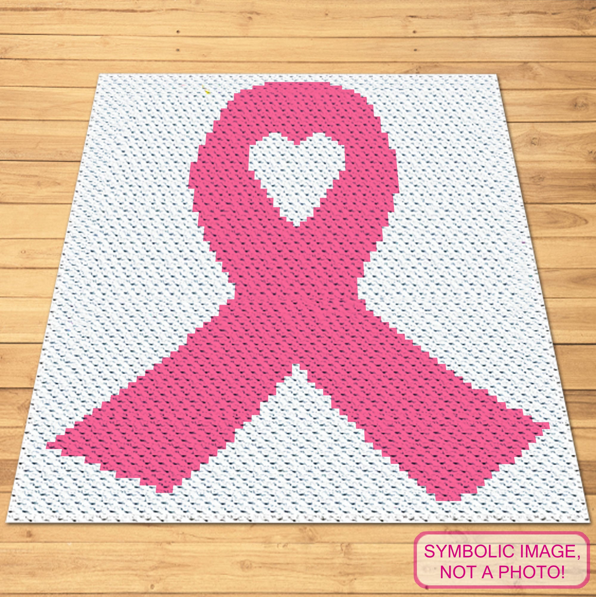 Crochet Pink Ribbon Pattern Ravelry: Pink Ribbon Cozy For Breast