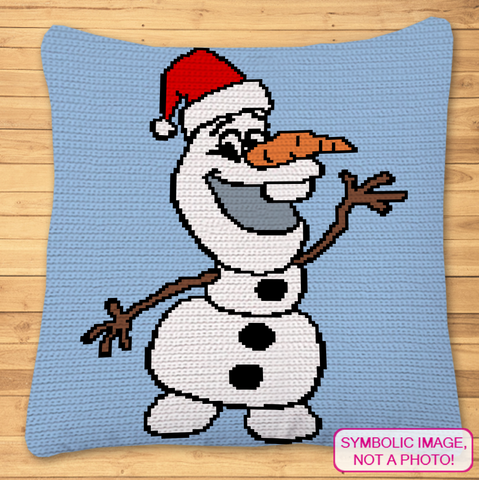 Christmas Olaf Crochet Pattern - SC Crochet Pattern