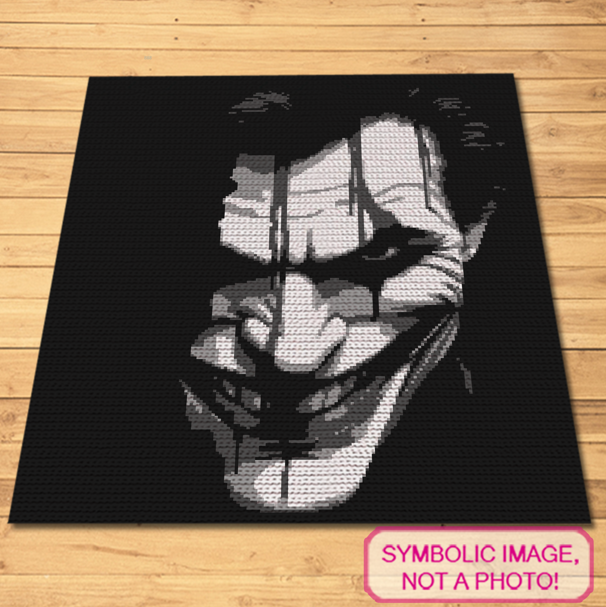 Step into the world of Gotham’s most infamous villain with the "Joker" SC Crochet Pattern!

This striking black-and-white design captures the dark and enigmatic essence of the Joker, making it perfect for fans of this iconic character. Whether you're a comic book lover or just appreciate the Joker's unique style, this pattern will add a dramatic flair to your crochet projects. 
Click to learn more!