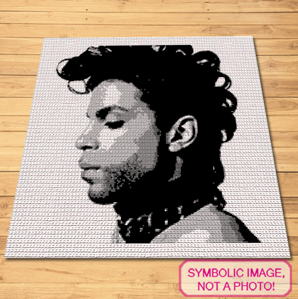 Crochet Prince Album Cover Pattern