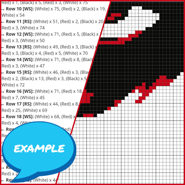 Get the best of both worlds with our Joker Crochet Pattern Bundle, featuring both SC (Single Crochet) and C2C (Corner to Corner) designs. Perfect for fans who love to crochet and want to add a touch of villainous flair to their collection.

Crochet Jocker is a Crochet BUNDLE, a Graph Pattern with Written Instructions for Crochet Blanket and Pillow, PDF Digital Files.
Click to learn more!