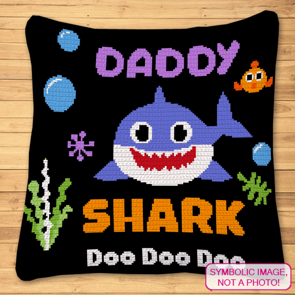 Get ready to dive into some crochet fun with the "Daddy Shark" SC Crochet Pattern!  This playful design features the ever-cool Daddy Shark, perfect for adding a touch of ocean adventure to your crochet projects. Click to learn more!