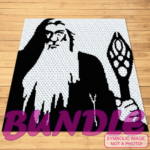 Get both SC and C2C Gandalf crochet patterns in this magical bundle! Ideal for fans of fantasy and crochet, this set offers two unique ways to bring the iconic wizard into your home.
Click to learn more!