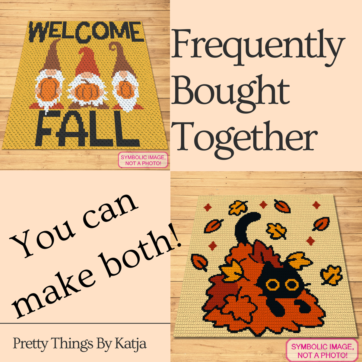 Welcome Fall C2C Crochet Gnome Pattern - Autumn Crochet Pattern