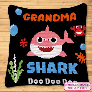 Celebrate the loving and wise matriarch of the Shark Family with the "Grandma Shark" SC Crochet Pattern!  Featuring the sweet and nurturing Grandma Shark, this pattern is perfect for adding a touch of warmth and joy to your crochet projects. Click to learn more!