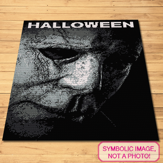 Michael Myers - SC Crochet Blanket Pattern
