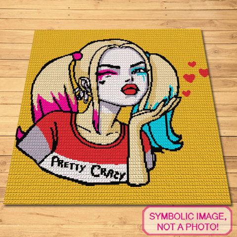 Unleash your creativity with a touch of playful chaos with the "Harley Quinn" SC Crochet Pattern!

This bold design features the iconic and mischievous Harley Quinn, perfect for fans of the beloved character. Whether you're a comic book enthusiast or simply love Harley's unique style, this pattern will add a pop of color and fun to your crochet projects. Click to learn more!