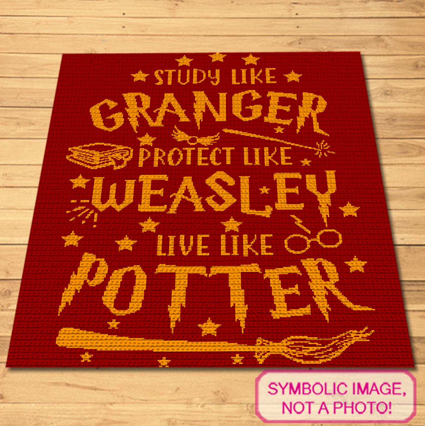 Harry Potter - SC Corchet Blanket Pattern