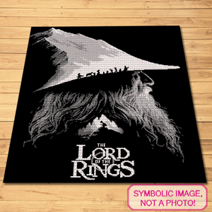 Lord of the Rings - SC Crochet Blanket Pattern