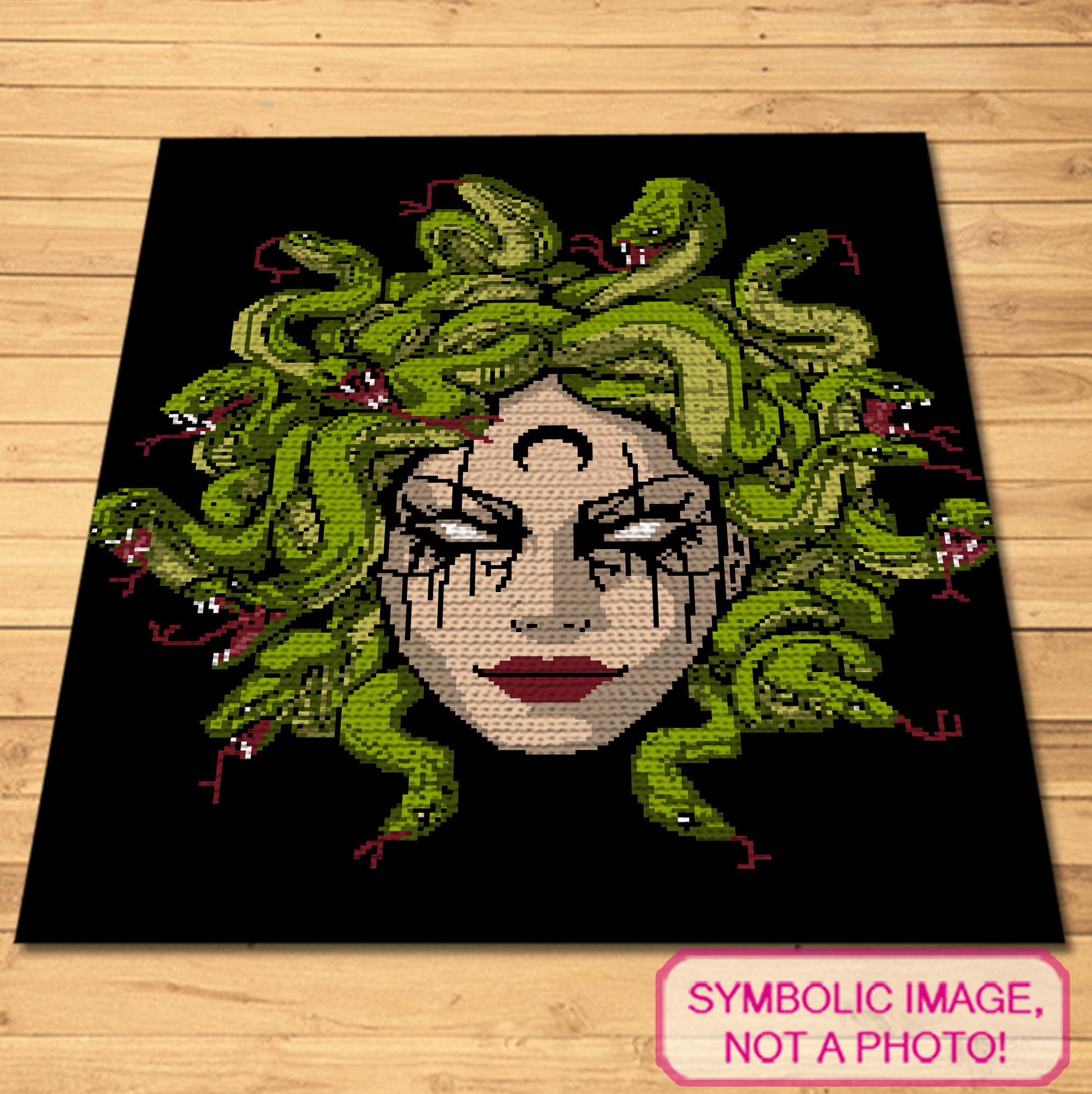 Medusa - SC Crochet Blanket Pattern