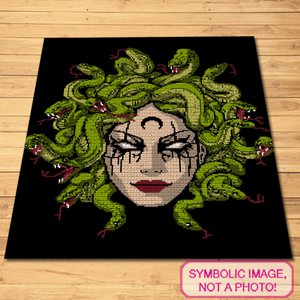 Medusa - SC Crochet Blanket Pattern