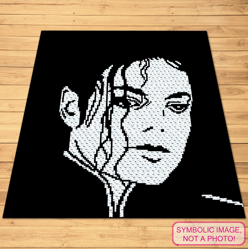 Michael Jackson - C2C Crochet Wizard Pattern – Pretty Things By Katja