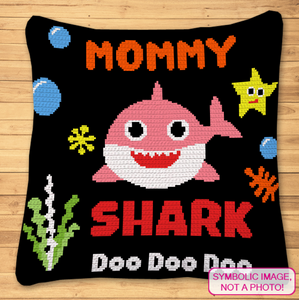 Dive into the fun with the "Mommy Shark" SC Crochet Pattern! This adorable design brings the beloved character to life, perfect for adding a splash of joy to your crochet projects. Click to learn more!