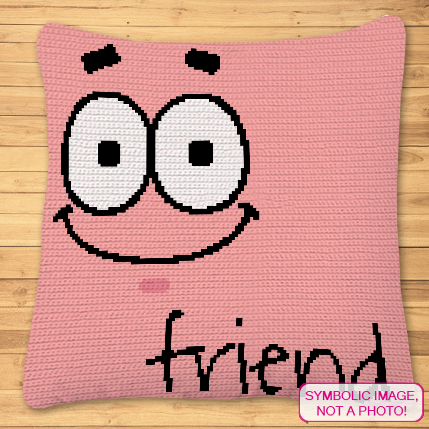 Best Friend Pillow Bundle - Spongebob and Patrick SC Crochet Patterns