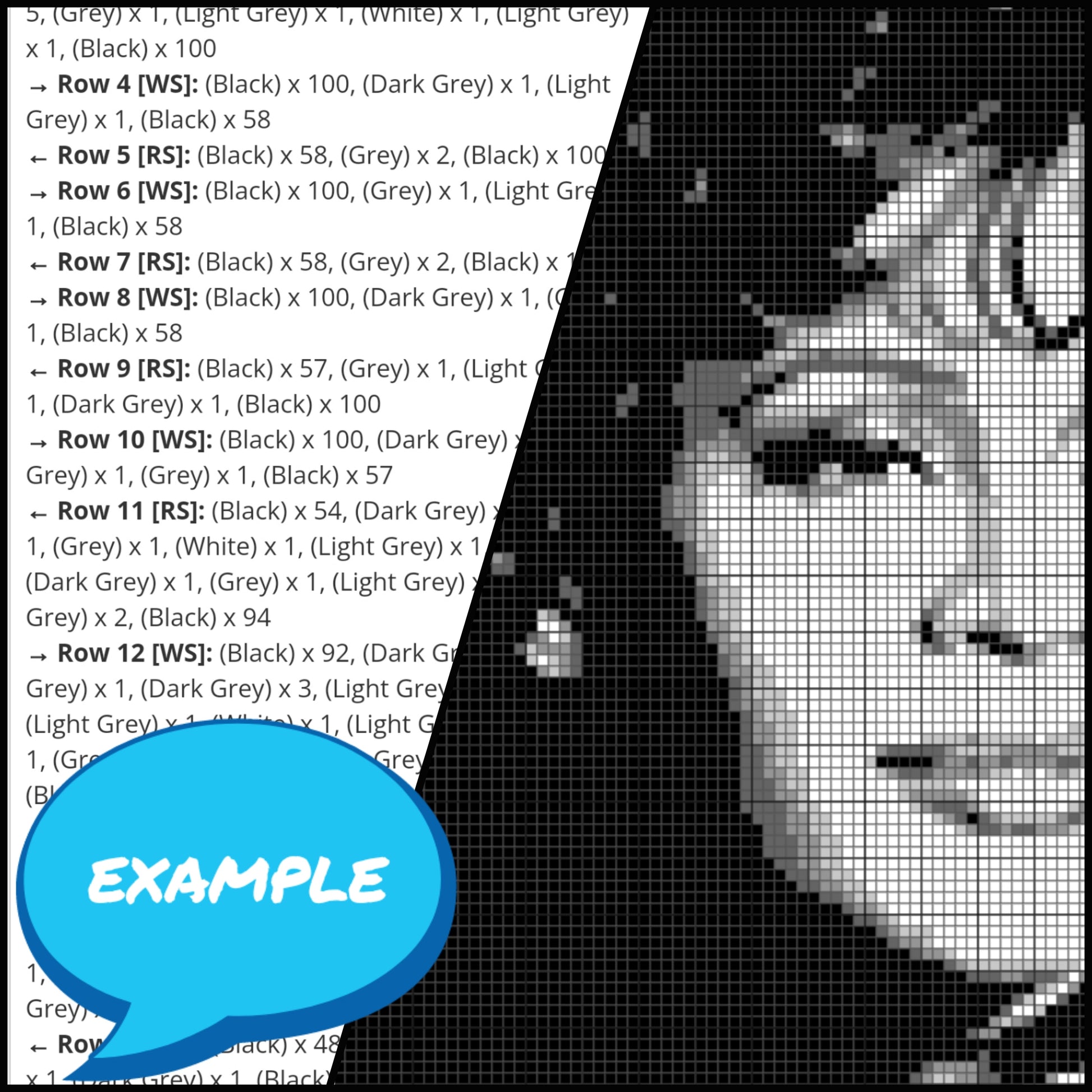 Crochet your way into the heart of Whitney Houston's legacy with my distinctive blanket pattern. It's more than a project; it's a creative journey. Get yours today!  Celebrity Crochet Whitney Houston Pattern is a Graph Pattern with Written Instructions for Crochet Blanket, PDF Digital Files