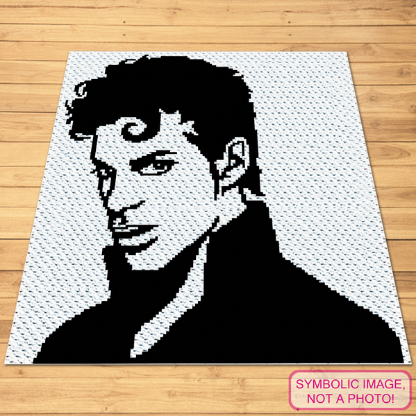 Bring the Purple One into your home with this detailed Prince SC crochet blanket pattern. Ideal for music lovers and crochet enthusiasts, this pattern is a tribute to the legendary artist. #PrinceBlanket #CrochetArt #C2C